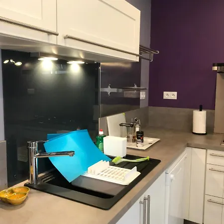 - Appart Orchidée - Coeur De - - Soirée étape Vrp - Capacité 1 à 4 Personnes - Accès Piscine Et Jardin Appartement